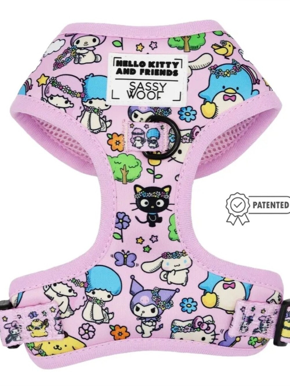 Hello Kitty and Friends Pink Sassy Woof Dog Harness